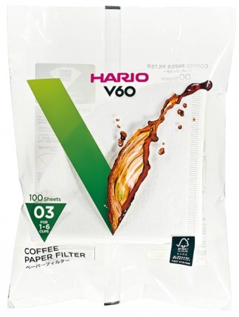 V60 filter 03 - 100 stk